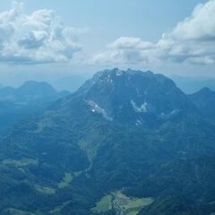 Flugwegposition um 12:45:58: Aufgenommen in der Nähe von Gemeinde Kirchdorf in Tirol, Österreich in 2220 Meter